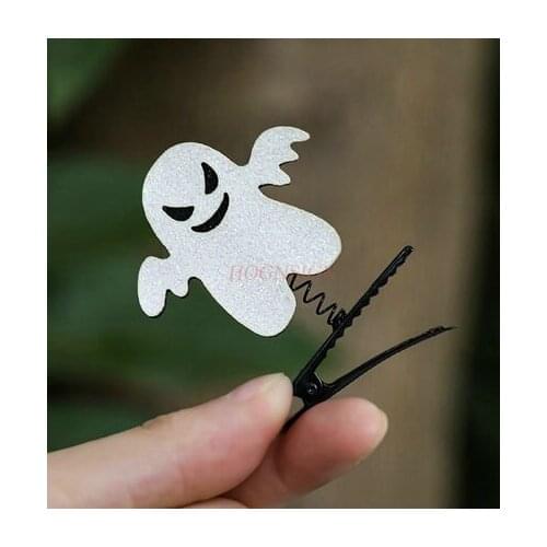 Children Cute Halloween Pumpkin Hair Clip Little Girl Cartoon Owl Bangs Clip Hair Accessories Funny Hairpin Sale