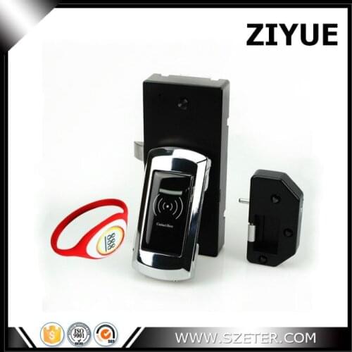 Free Shipping Electronic RF Locker Lock and Keys Cabinet Sauna with Free Wristband Key or Fob Key