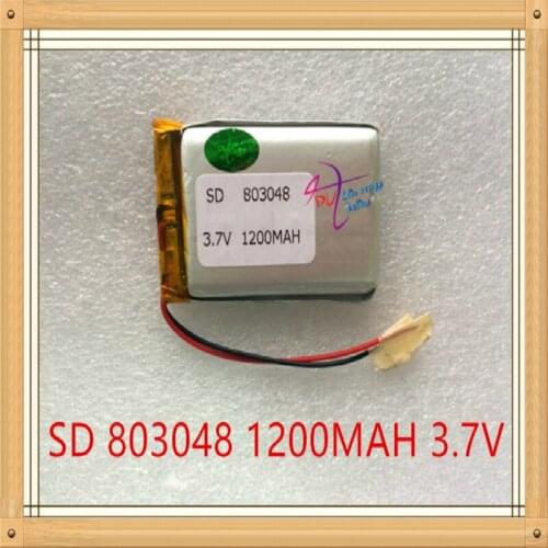 L energy 3.7V tablet battery 803048 1200MAH GPS navigator 803050 game sound card