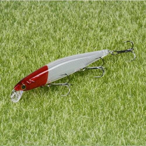 Laser Minnow Fishing Lure 3 Hooks Crankbaits Sinking Wobblers 11cm 14g Artificial Bait For Pike Bass Pesca Tackle