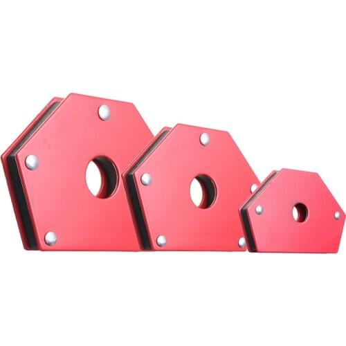Welding Magnet Positioner Magnetic Multi-Angle Holder Clamp 45/75/90/120 Degree Magnetic Clamp for Electric Welding Iron Tools
