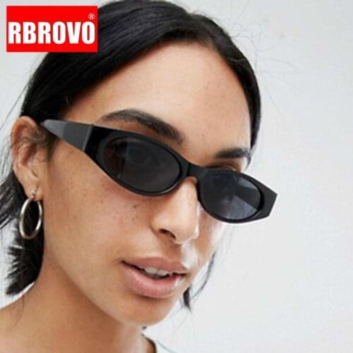 RBROVO 2021 Sunglasses Women Cateye Sungalsses For Women High Quality Glasses Brand Designer Sunglasses Women Hip Hop Okulary