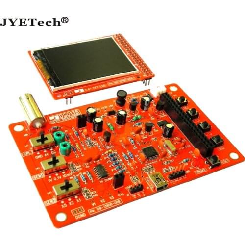 Original JYETech DSO138 2.4' TFT Digital Storage Portal Oscilloscope DIY Kit SMD Parts Pre-soldered Official Own Store