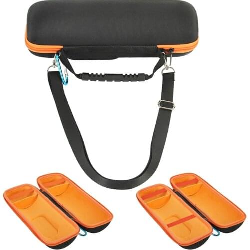 Hard Travel Case for -JBL Charge 5 Waterproof Bluetooth Speaker Carrying Storage Bag with Extra Handle Belt