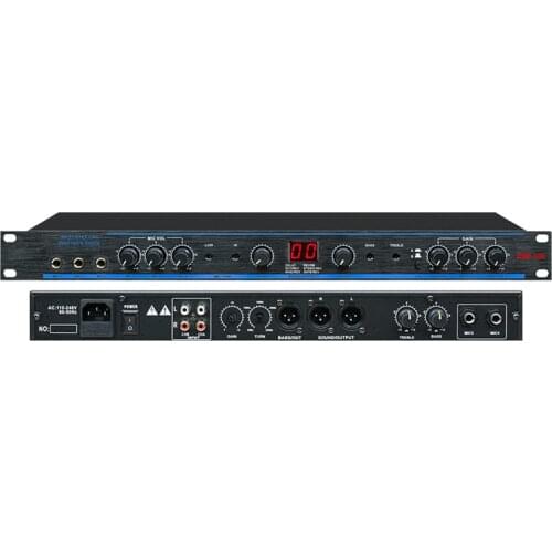 DSP Professional Power Karaoke-designed Preamp With 99 Digital Reverb Effects Adjustment Loudspeaker Without Noise for Stage