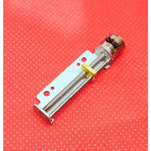 Copper nut screw stepper motor, plus guide rod micro small motor, CCTV lens, conference video lens focus motor