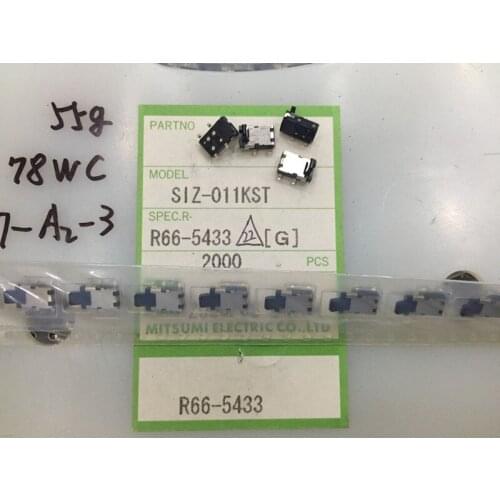 Japan, the United States and the United States MITSUMI SIZ-011KST turtle switch detection switch patch 4 feet up and down