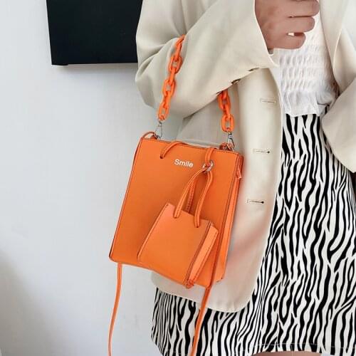 Women Messenger Bags For Women Leather Handbags Crossbody Bags Ladies Designer Shoulder Chain Bags