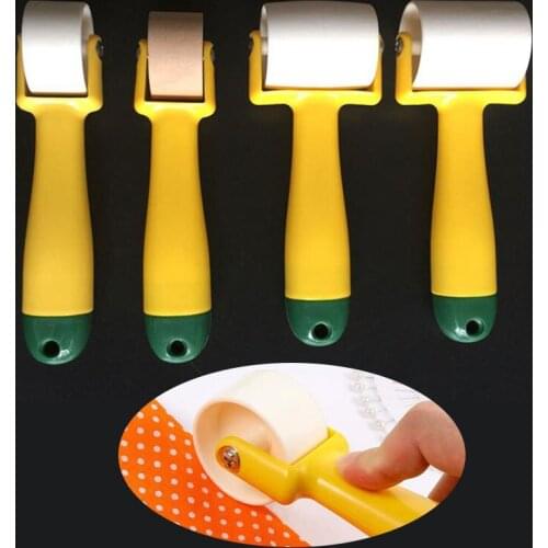 1PC Seam Roller Roll And Press Quilting Tool Wallpaper Roller With Easy To Grip Handle For Quilting Sewing Print Ink Wallpaper