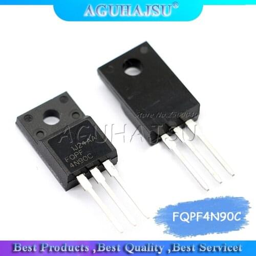 10PCS FQPF4N90C TO-220 4N90C 4N90 TO220 New original