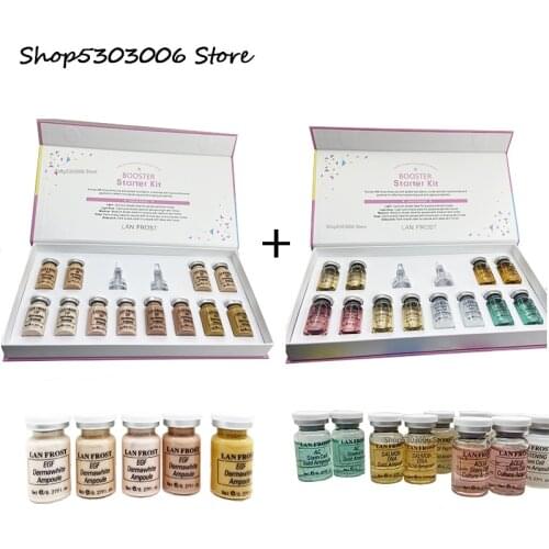 2box Mix BB Cream Glow Kit Microneedling Serum Foundation Cream Professional Whitening BB Cream Kit Microneedling Semi Permanent