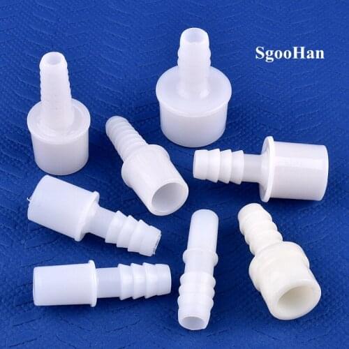 5~200Pcs O.D 9.5~25 To 9.5~10mm Plastic Direct Connectors Aquarium Tank Adapter Air Pump Hose Joints Garden Water Pipe Fittings