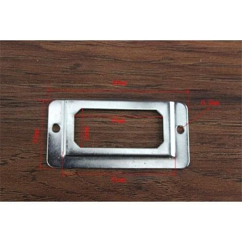 Wooden drawer locker label tag card holder frame Card Holders draw box shelf price sign frame metal price tag sign display frame