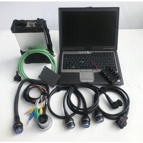 MB Star C5 Diagnosis tool with Dell D630 Laptop with SD Connect C4 C5 software install well in 360G SSD for Mb Star C5 car truck