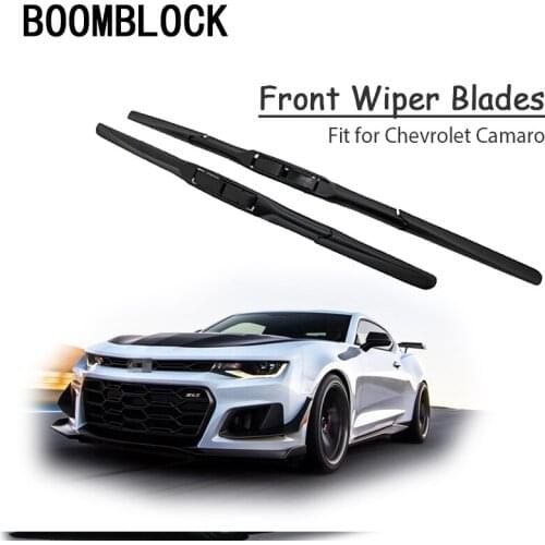 Car Windshield Rubber Front Wiper Blade Kit For Chevrolet Camaro 2018 2017 2016-2010 Chevy 5 6th Windscreen Original Accessories