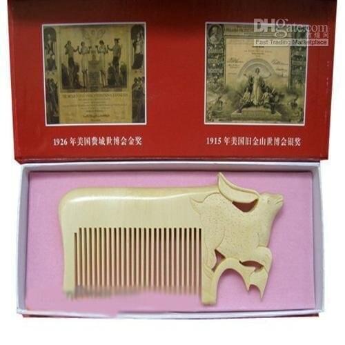 Rabbit a good gift for business or friend-as1 Perfect!boxwood handwork carve