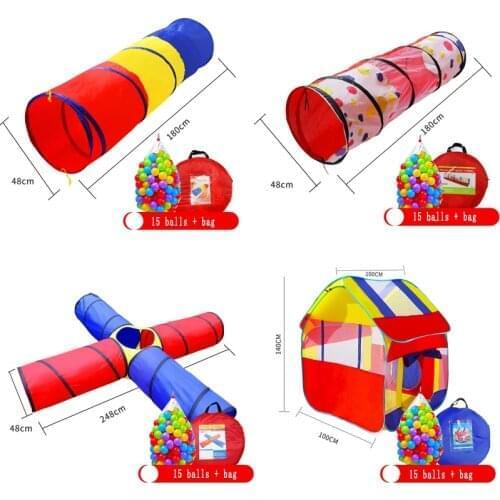 Hot Selling Kids Toys Crawling Tunnel Children Outdoor Indoor Toy Tube Baby Play Crawling Games Boys Girls Best Birthday Gift