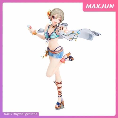 MAXJUN Genuine Anime Cinderella girls Figures Shiomi Syuko Sexy swimsuit PVC Model toys THE IDOLM@STER Action figure doll