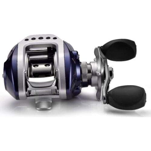 Hand Wheel Vessel Low Profile Reel Bait Casting Fishing Reel Baitcasting Fishing Reels 11BB 6.3:1 4kg Carretilha De Pesca
