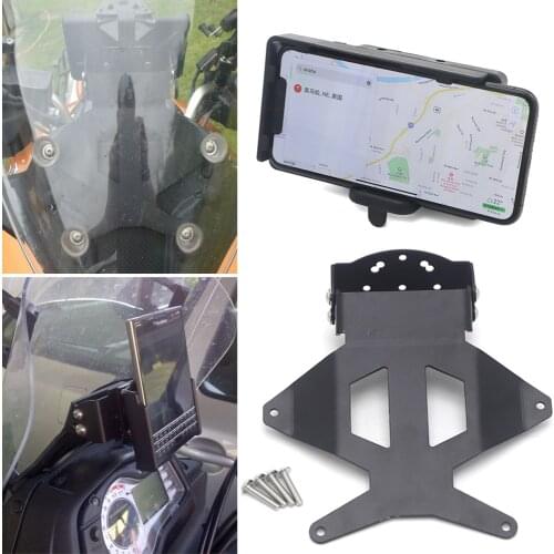 New Motorcycle Bracket Mobile Phone GPS Board Bracket Mobile Phone Holder USB For SUZUKI V-STROM 650 XT DL 650 Vstrom 2012-2016