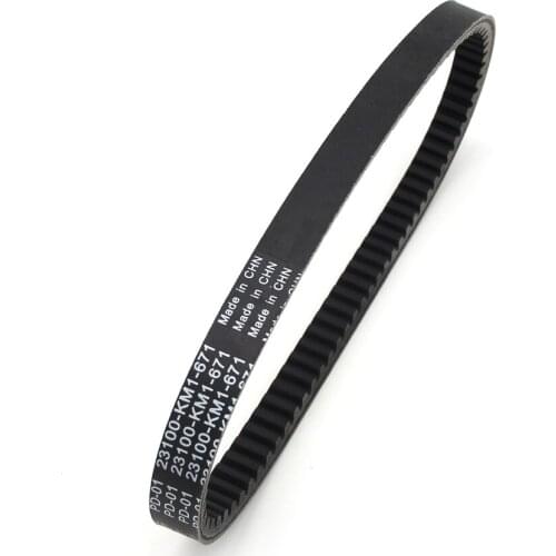 Motorcycle Drive Belt Transfer Belt For Honda CH250 CN250 CF250 23100-KM1-671 For Suzuki UC125 UC150 UH125 UH150 27601-03H00