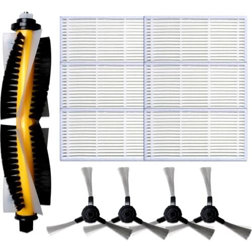 Roller Brush Side Brushes Filters for Proscenic 780T 790T Vacuum Cleaner Filter Main Brushes for Proscenic 780T 790T Accessories