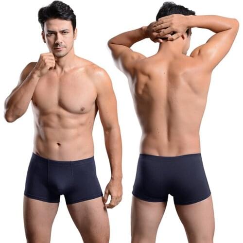Sexy Men Underwear Boxers Mesh Underpants Male Jockstrap Gay Panties Breathable Bikini Solid Sleepwear Srting Knicker New
