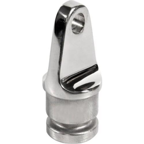 Marine Boat 2 Pcs Stainless Steel Bimini Top Inside Eye End 7/8‘’ Rounded Hardware