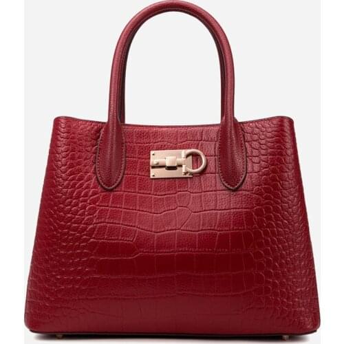 All-match ladies Bag 2021 New Trendy Atmosphere leather messenger bag luxury handbag large capacity middle-aged mother bag