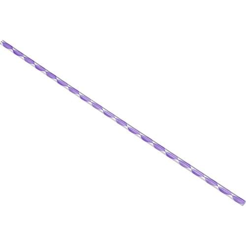 Uxcell 1pcs 8mmx500mm Dark Purple/Yellow/Pink/Green/Dark Blue/Light Purple Spiral/Straight Line Acrylic Plexiglass Round Rod