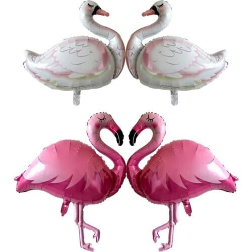1pcs bird balloons Flamingo foil balloons children classic toys Inflatable helium balloon birthday wedding balls party supplies