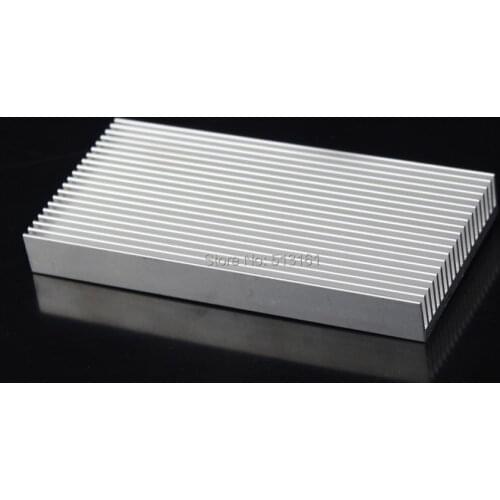 10pcs/lot 100x48x11mm Aluminum Heatsink Radiator For Chip LED Computer