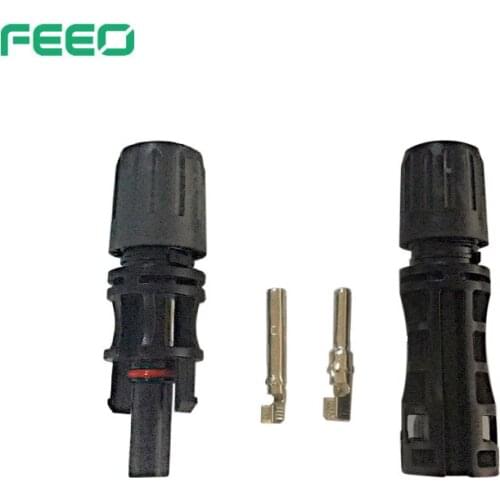 10PCS Connector male and female Solar Cable Connector 30A 1000V /1500V IP67 used for Solar Cable 2.5mm/4mm /6mm