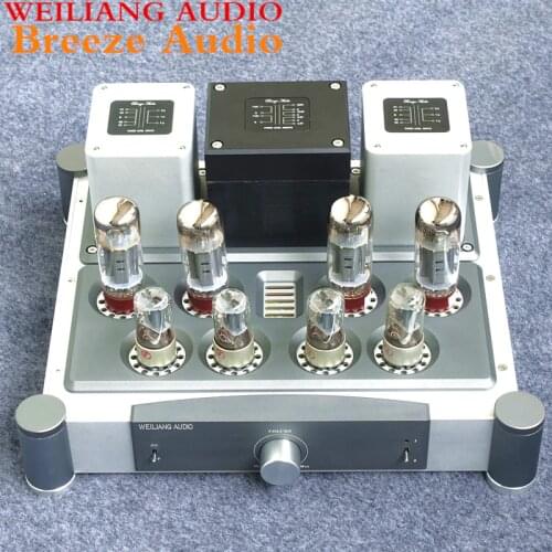 Breeze Audio & WEILIANG AUDIO 40W*2 EL34 tube power amplifier A40