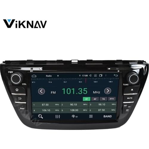 Android car radio for FOR SUZUKI SX4 2006-2012 screen GPS navigation multimedia player auto stereo receiver tape recorder