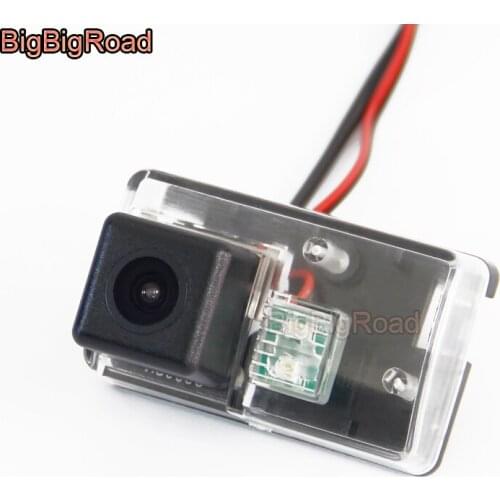 BigBigRoad Car Rear View Camera For Peugeot 206 207 306 307 Sedan 308 406 407 5008 / Citroen DS3 DS4 DS5 C3 C4 Picasso Chanson