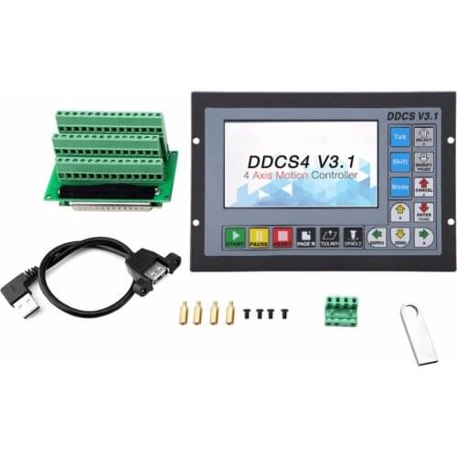 3/ 4 Axis DDCS V3.1 Offline CNC Motion Controller for CNC System Accurate