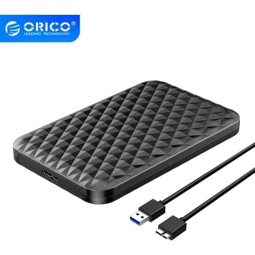 ORICO 2.5 inch SSD Case SATA3.0 to USB 3.0 5 Gbps 4TB HDD SSD Enclosure Support UASP HD Portable External Hard drive Disk Box