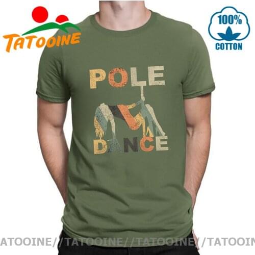Tatooine Retro Pole Dancing T shirt Vintage Sexy Girl Pole Dancer Music Entertainment Performer T-shirt Army Camouflage Vestidos