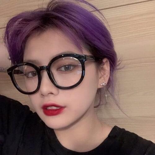 Round Anti Blue Light Glasses Computer Men Glasses Women Blue Light Blocking Eyewear Radiation Protection Gaming Eyeglass Frame