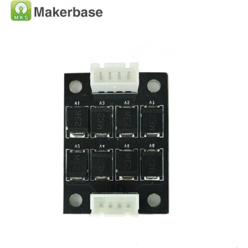 2/5pcs MKS Smoother module 3d printer components diode board stepstick filter for DRV8825 stepper driver motor stepping smoother