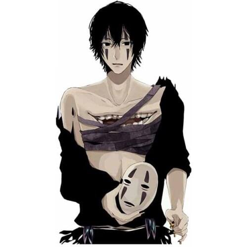 Cartoon Spirited Away Car Truck Decal Auto Air Conditioner Car Stickers Occlusion Scratch Windshield Decor Apply To Car Window