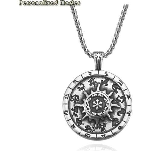 Personalized Master Customized Pendants Stainless Steel Pendant Necklace Solomons Seal Star of David Necklace Pendant Jewelry