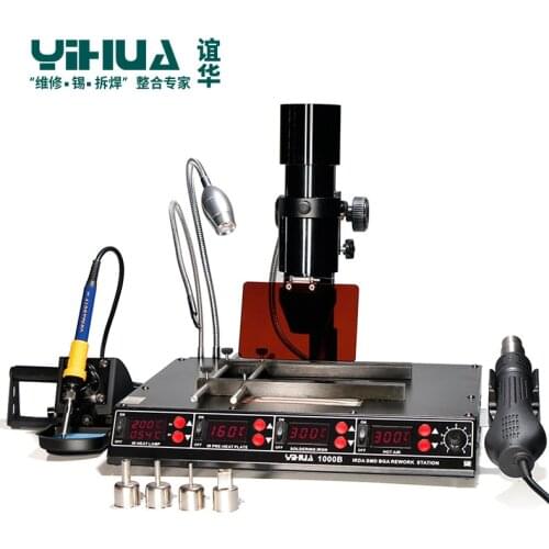 Yihua YIUHA Four-in-One BGA Rework Station Infrared Multifunctional Rework Station