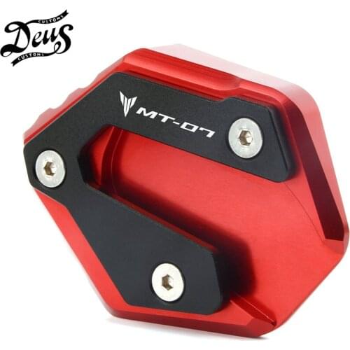 Fits For YAMAHA Tracer 700 gt 700GT 2018-2019 MT07 Tracer MT-07 Tracer 700 Motorcycle Foot Side Stand Enlarger Plate