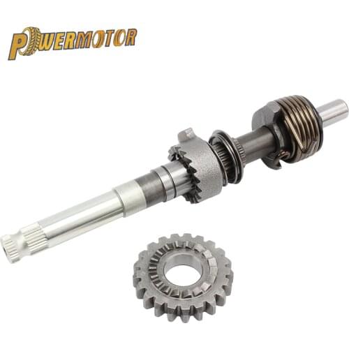 Motorcycle Kick Starter Shaft For Zongshen 2V Z190 190cc ZS1P62YML-2 Pit Dirt Bike Electric Start Engine Bearing