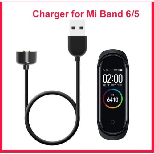 Charger Wire For Xiaomi Mi Band 6 5 Smart Wristband Bracelet For Mi Band 5 Charging Cable Miband 5 6 USB Charger Cable Dropship
