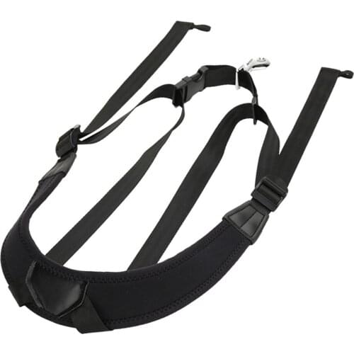 Saxophone Strap Professional Shoulder Harness Padded for Alto Tenor Bari Soprano Sax