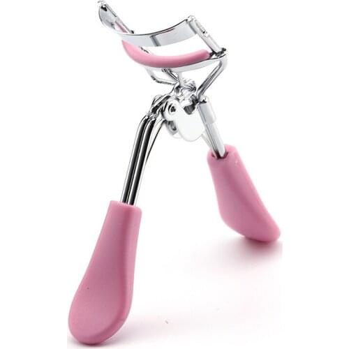 Eyelash curler eyelash curler tweezers curved handle does not hurt eyelashes long-lasting curling eye makeup cosmetic tools