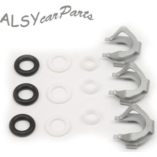 For Porsche Cayenne 92A 9PA 3.6L Audi Q7 VW CC Eos Touareg Teramont Skoda Superb 3.6FSI V6 Fuel Injector O-Ring Seal 03H 198 149